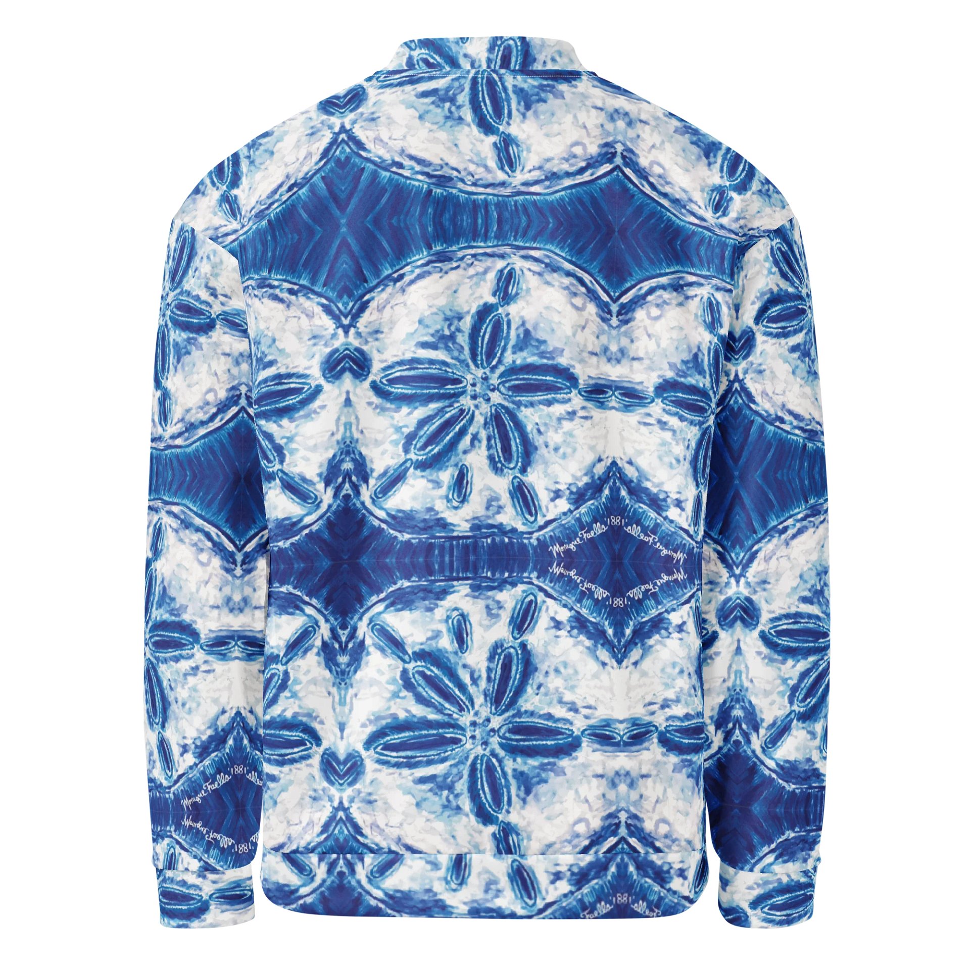 🌊 Sand Dollar Drift | Unisex Bomber Jacket | Monique Faella Designs™ product image (2)