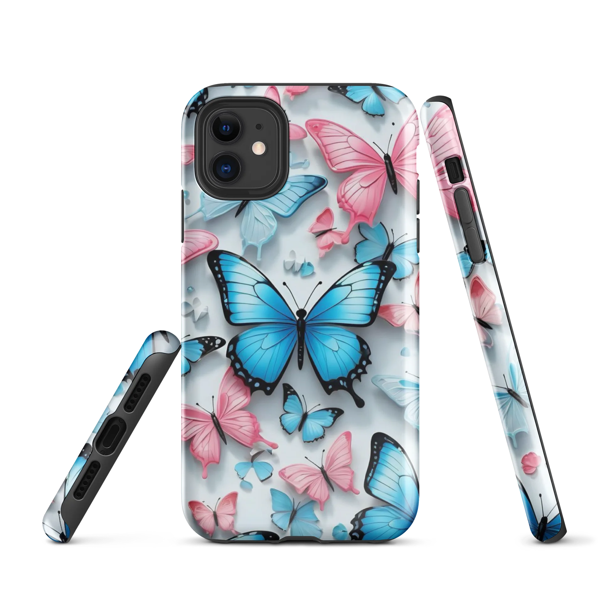 Colorful Butterfly iPhone Tough Case product image (1)