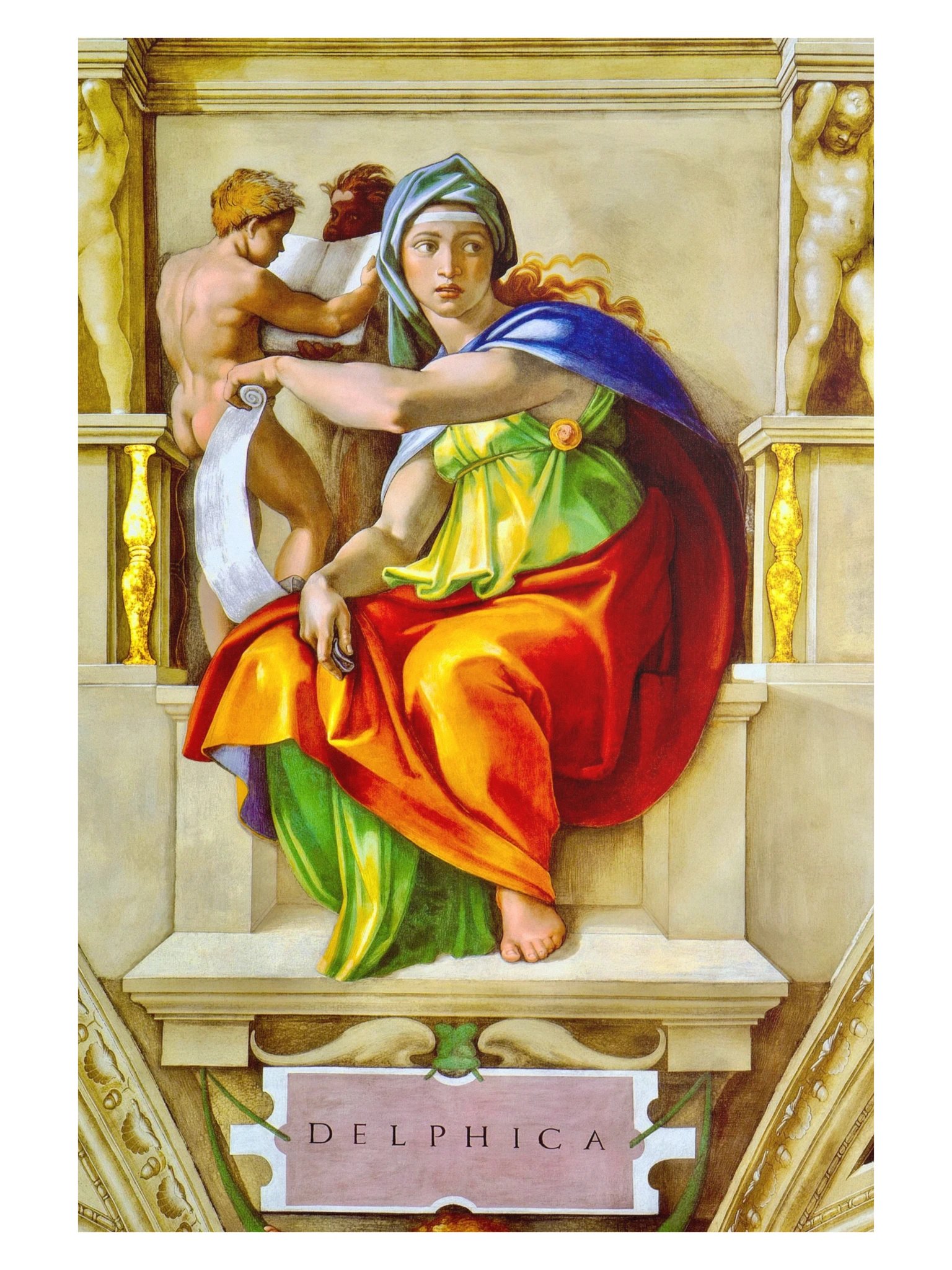 The Delphic Sibyl — XLarge Poster product image (1)