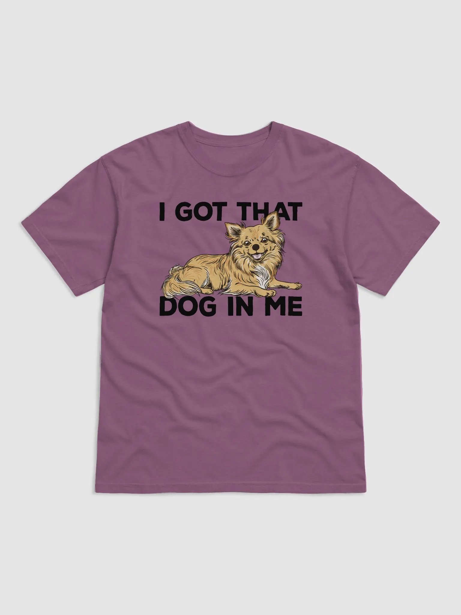 I Got That Dog in Me T-Shirt of a Long-haired Chihuahua | Funny T-Shirt for Chihuahua Paw-rents product image (1)
