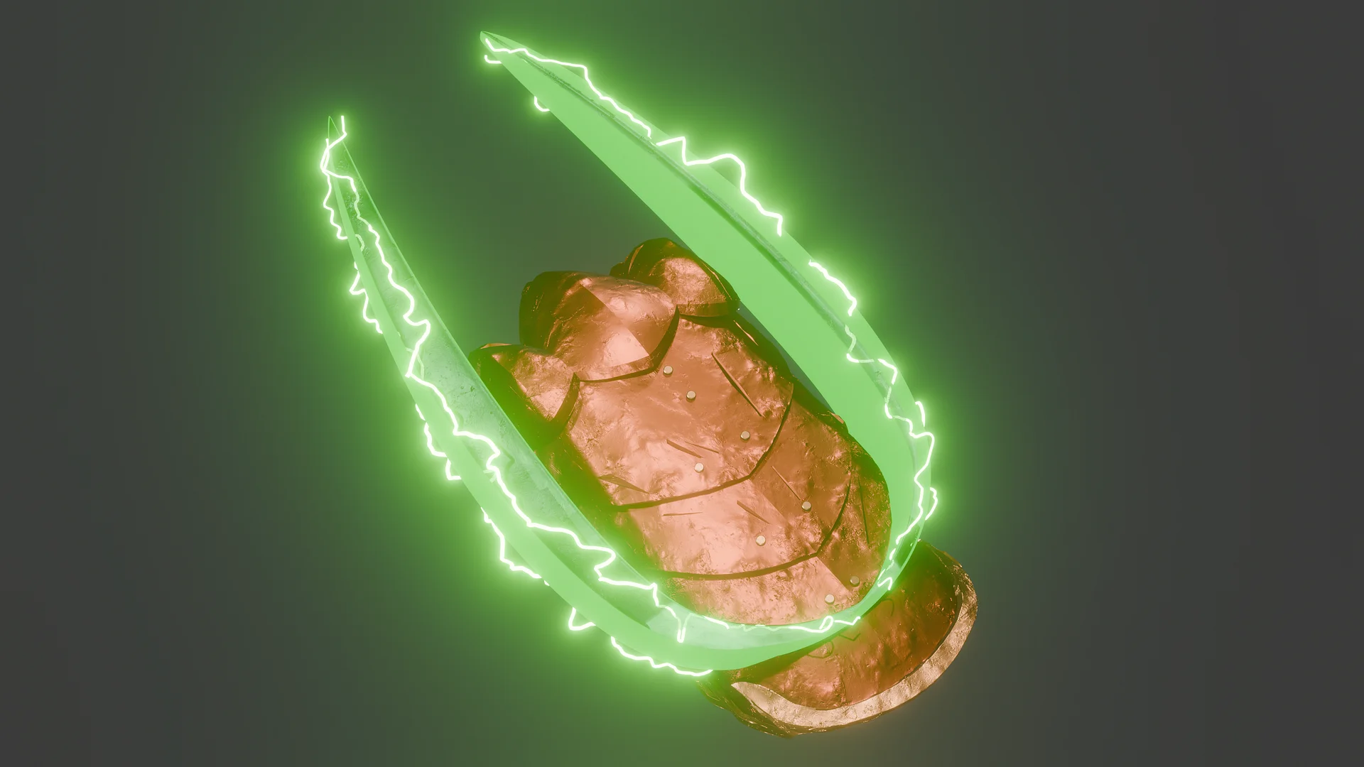 Ninjago Time Blade - 3D printable model files product image (2)