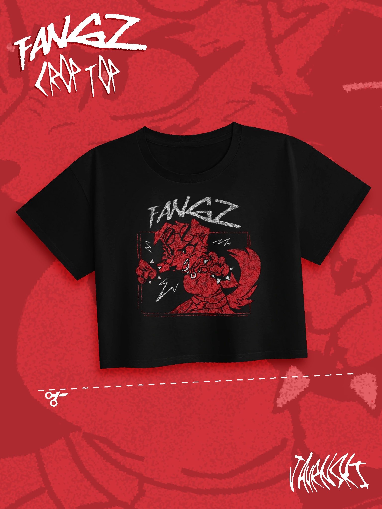 FANGZ - Band Crop Top 🎸 product image (1)