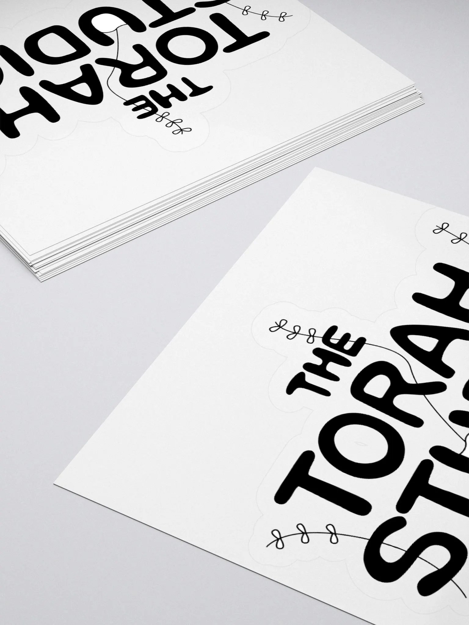 Torah Studio Black Sticker product image (10)