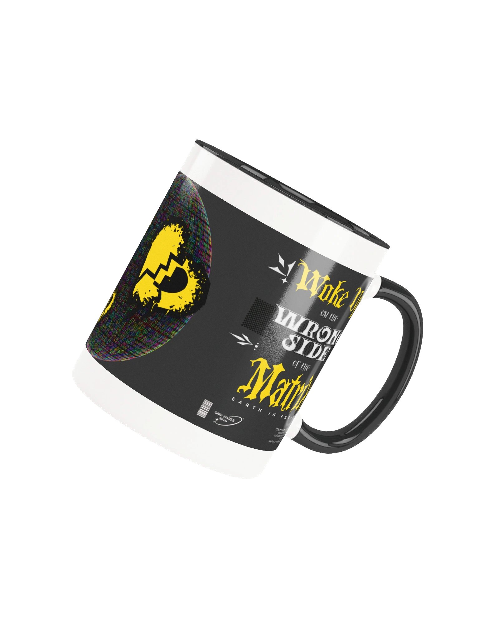 Wake Up on the Wrong Side of the Matrix Cyberpunk Coffee Mug product image (5)
