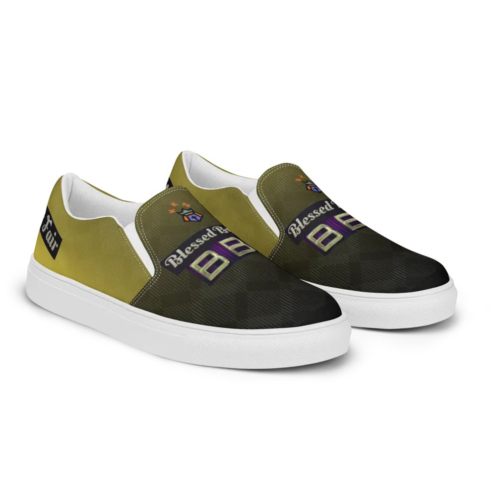 BBG Goldish Gradient Men's Slip Ons product image (10)