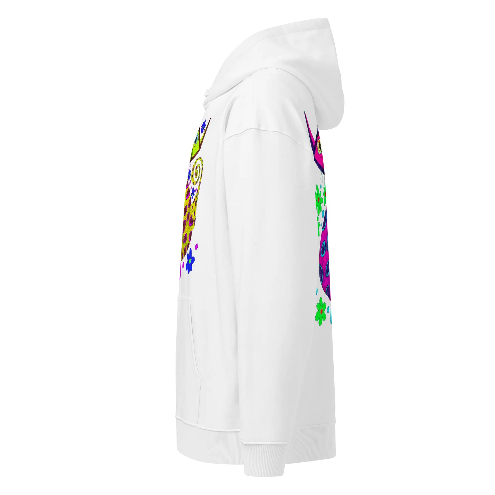 Abstract Cosmic Cat Unisex Hoodie product image (11)