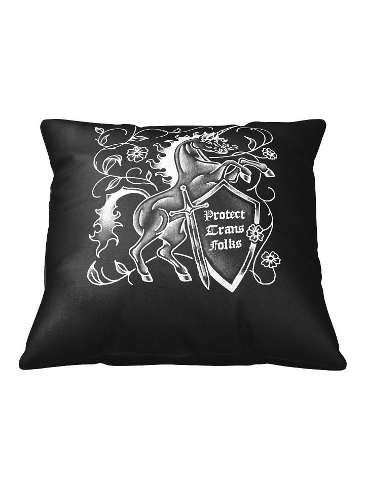 Protect Trans Folks Throw Pillow product image (1)