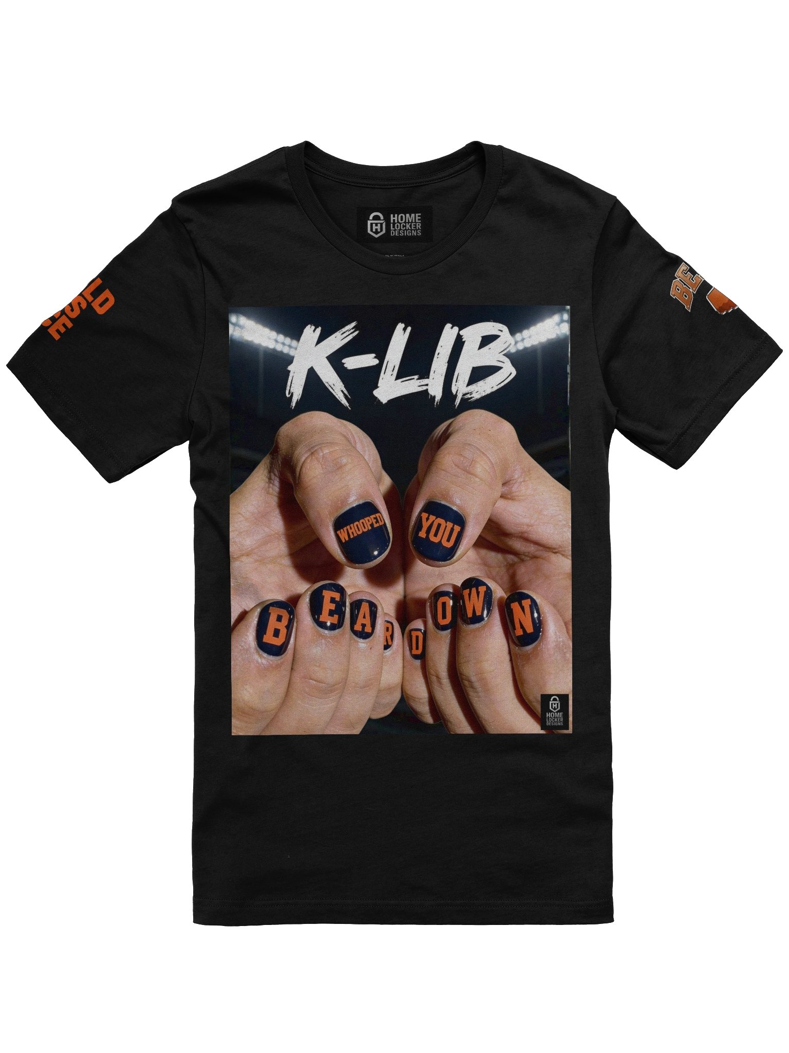 K-Lib “Bear Down” Punch Tee | Chicago | Football | Rival Locker product image (2)