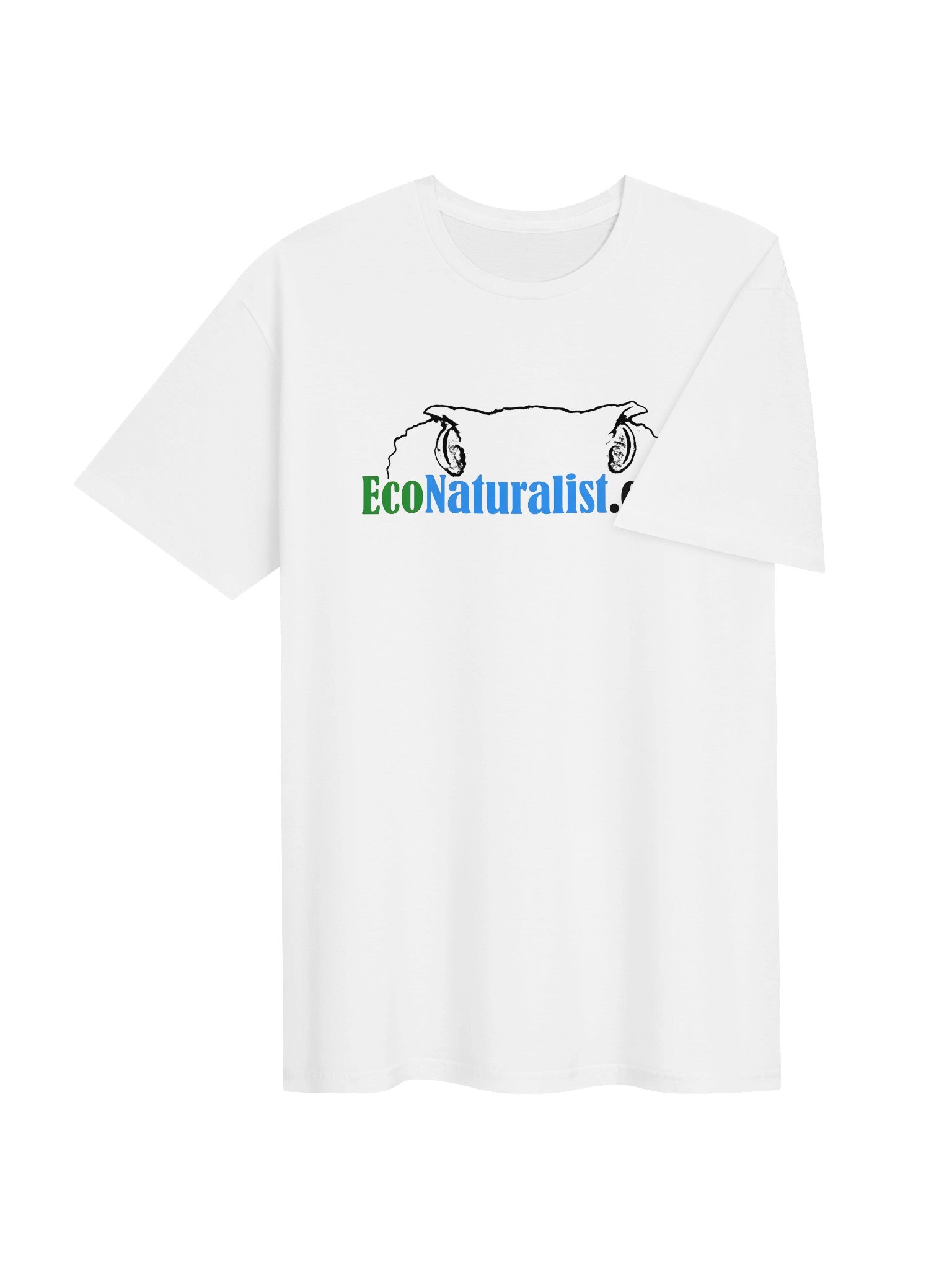 EcoNaturalist Softstyle Logo Tee (White) product image (4)