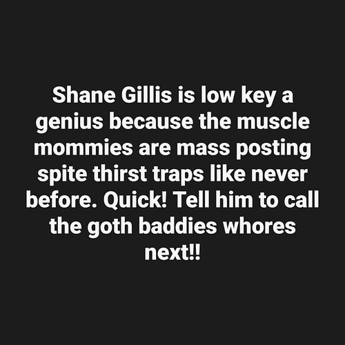 I'm with it!! Dang, Goth whores. 😂🤣😂🤣😂🤣