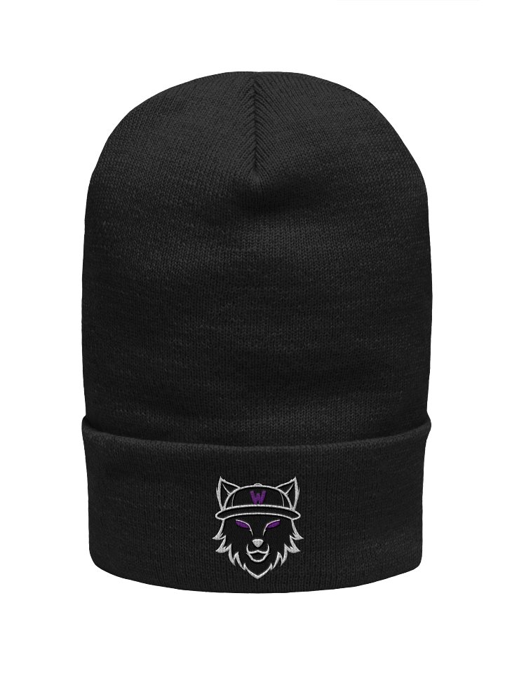 wolf_eyed Logo Black Fill Beanie product image (1)