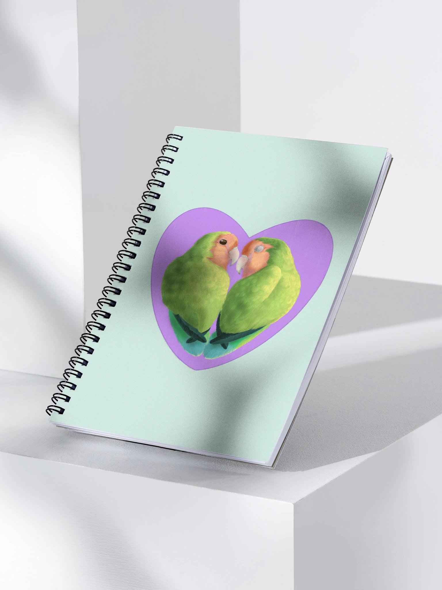Lovebirds Spiral Notebook product image (3)