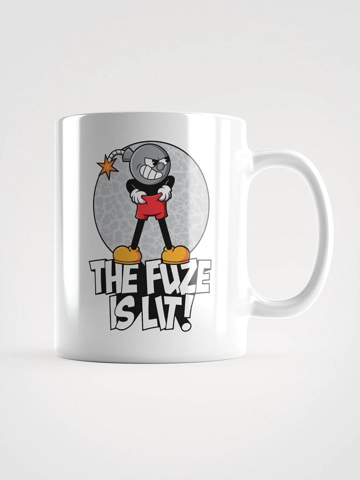 The Fuze is Lit – Activist Cartoon Coffee Mug product image (1)