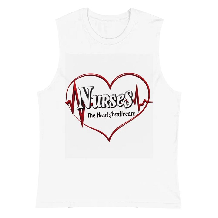 Heartbeat of Healthcare Muscle Tank product image (2)