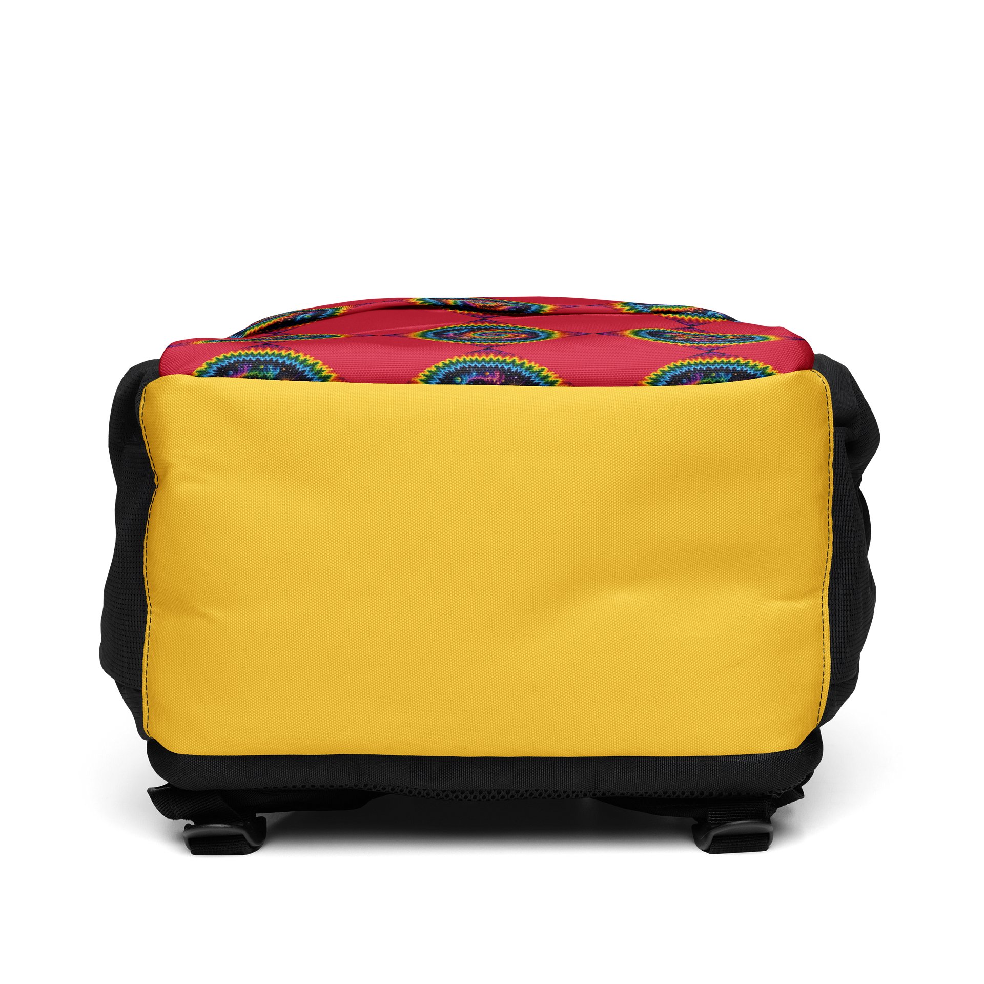 Rainbow Spiral Grid Utility Backpack product image (3)