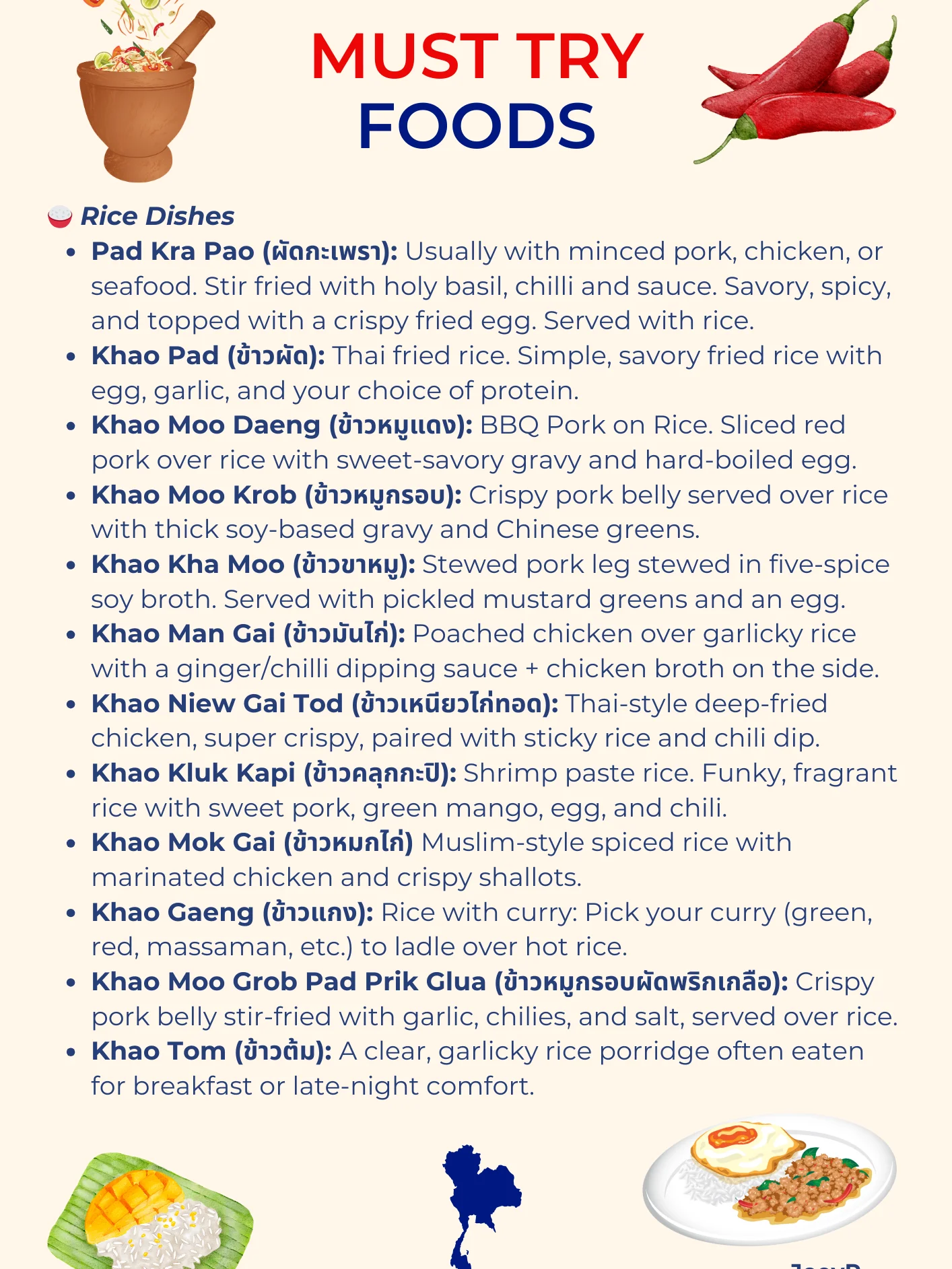 Thailand Food Map - The Best Places To Eat in Thailand product image (2)