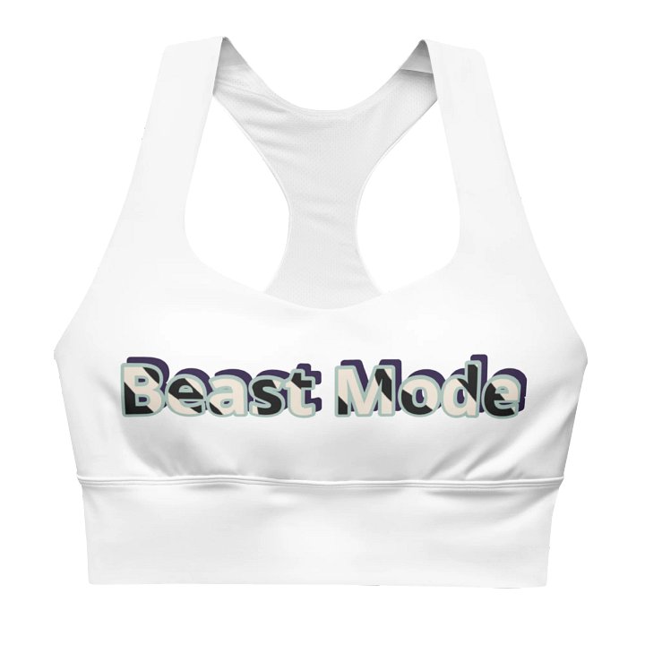 Beast Mode Sports Bra product image (1)