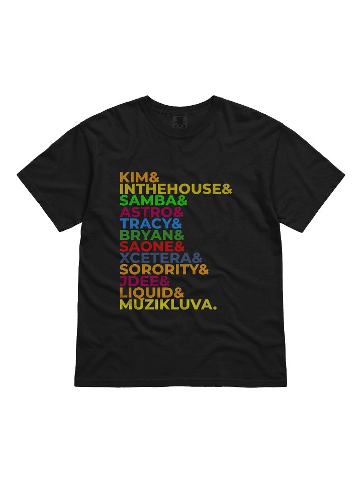 TMF 26 EDT - MOD SQUAD - Vibrant Names & Colors T-Shirt product image (2)