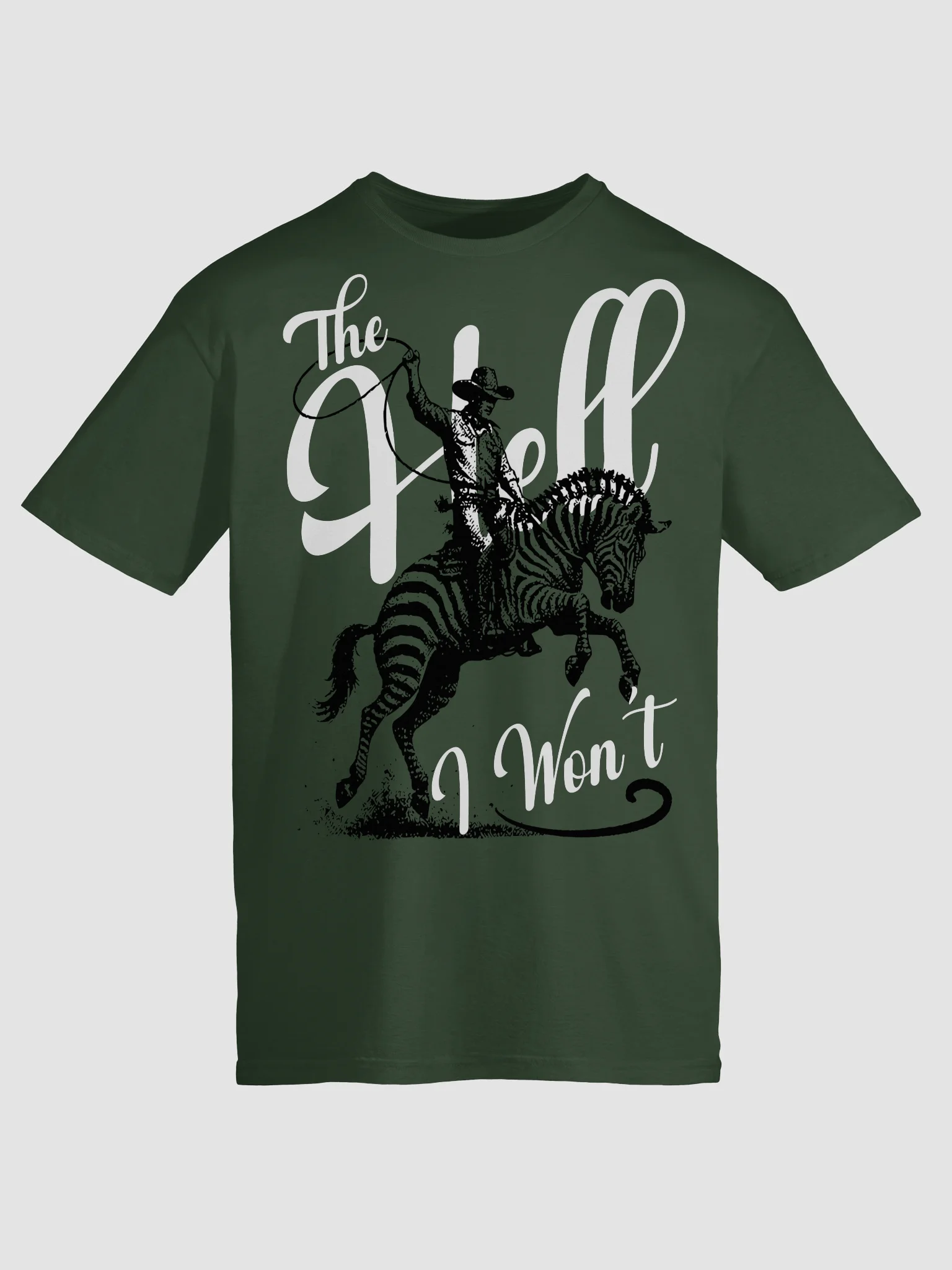 The Hell I Won't - Zebra product image (2)