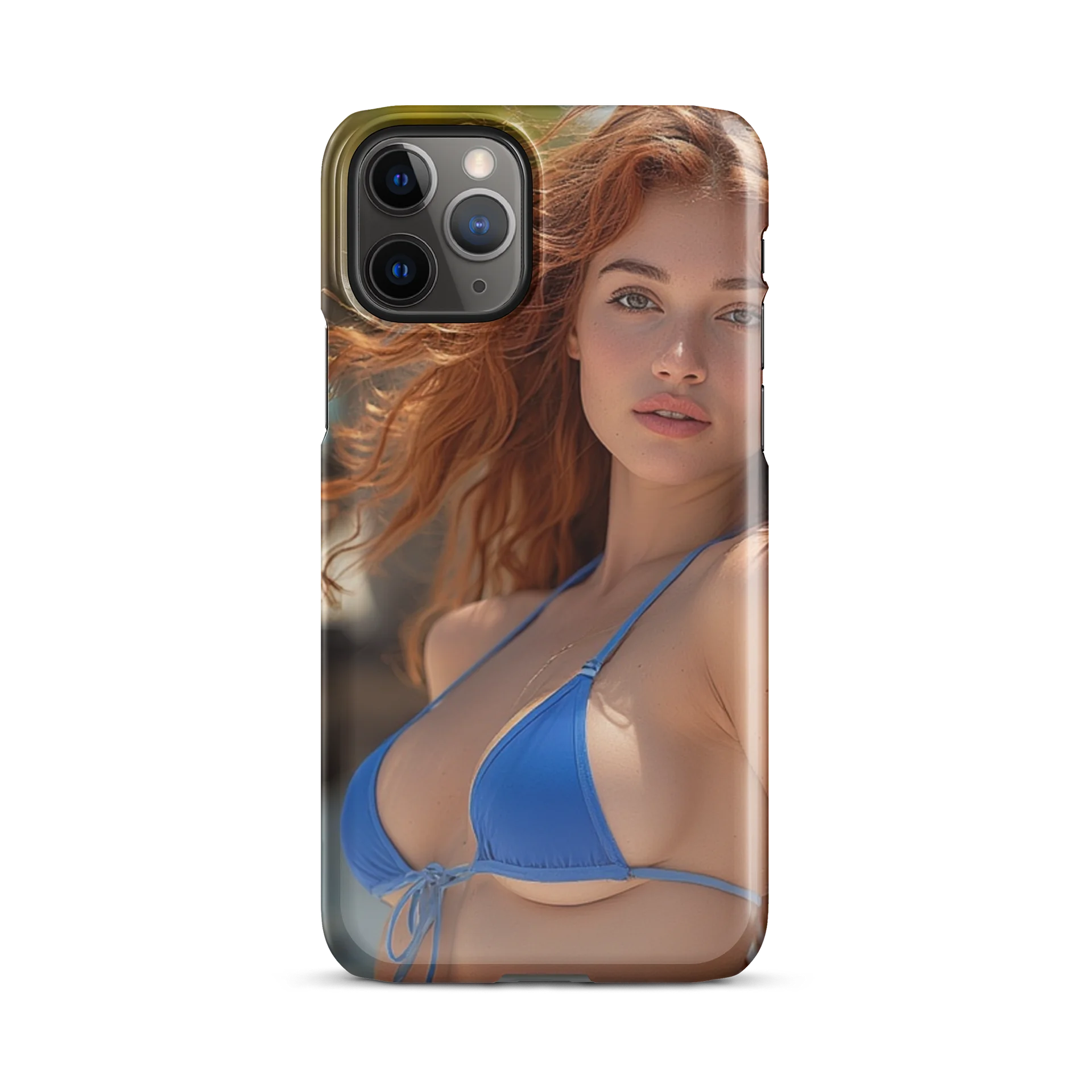 Redhead Beach Babe iPhone Snap Case - Slim Protective Phone Cover product image (29)