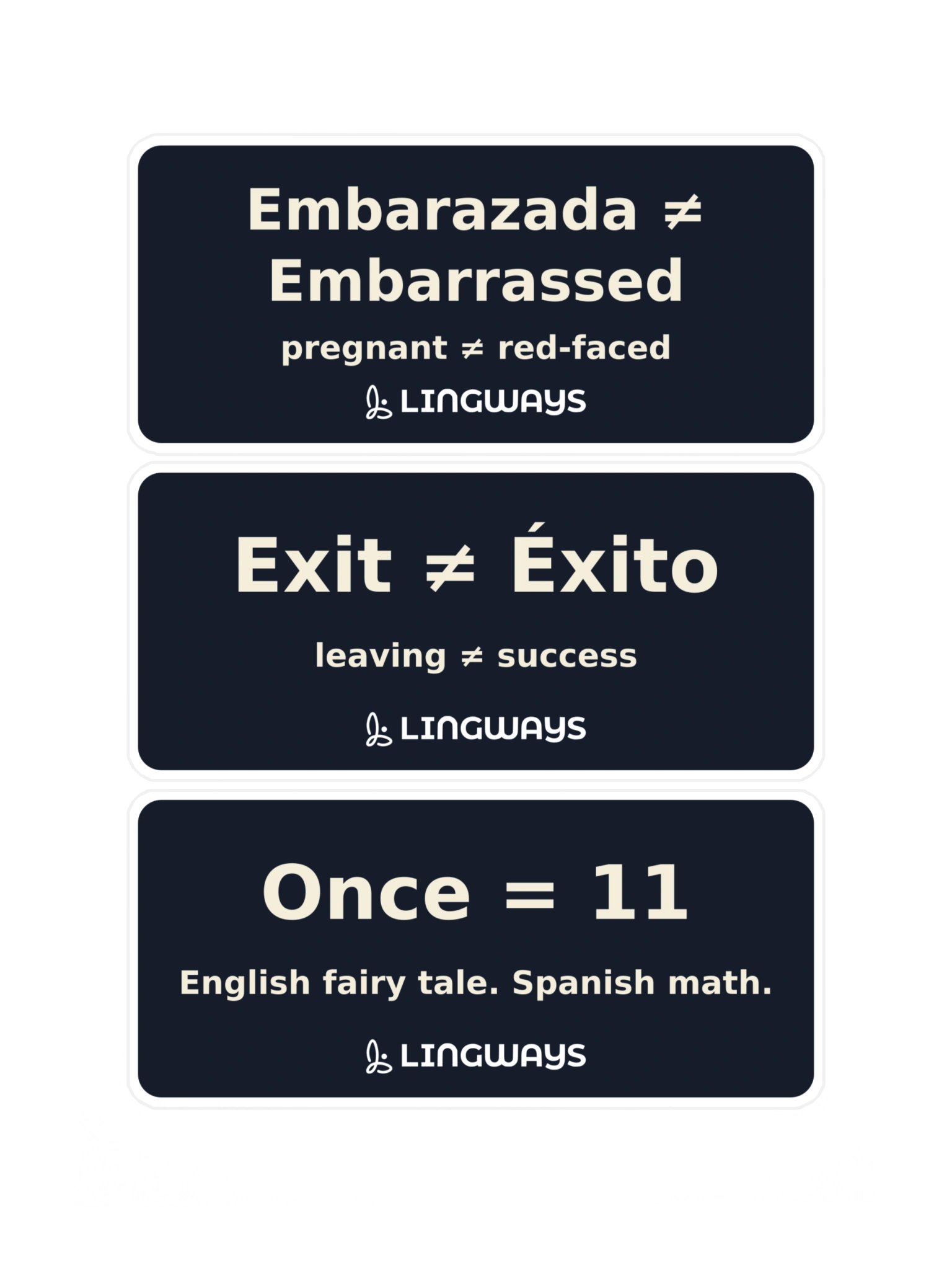 False Friends Mini Sheet product image (3)