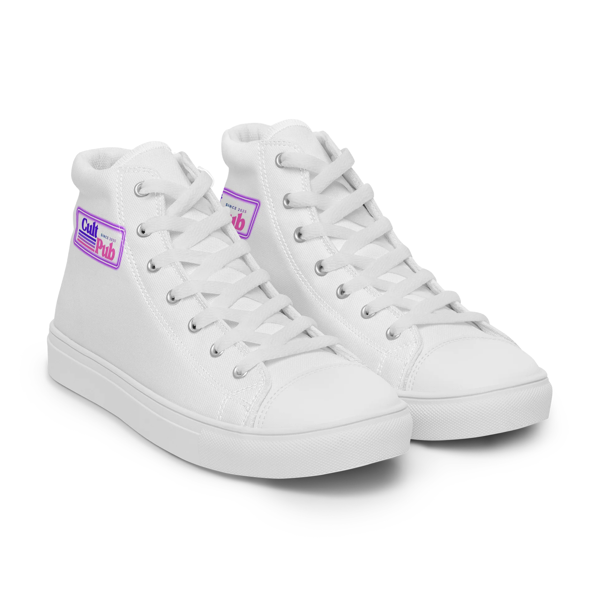 Mens - Cult Pub Classic White High-Tops product image (9)