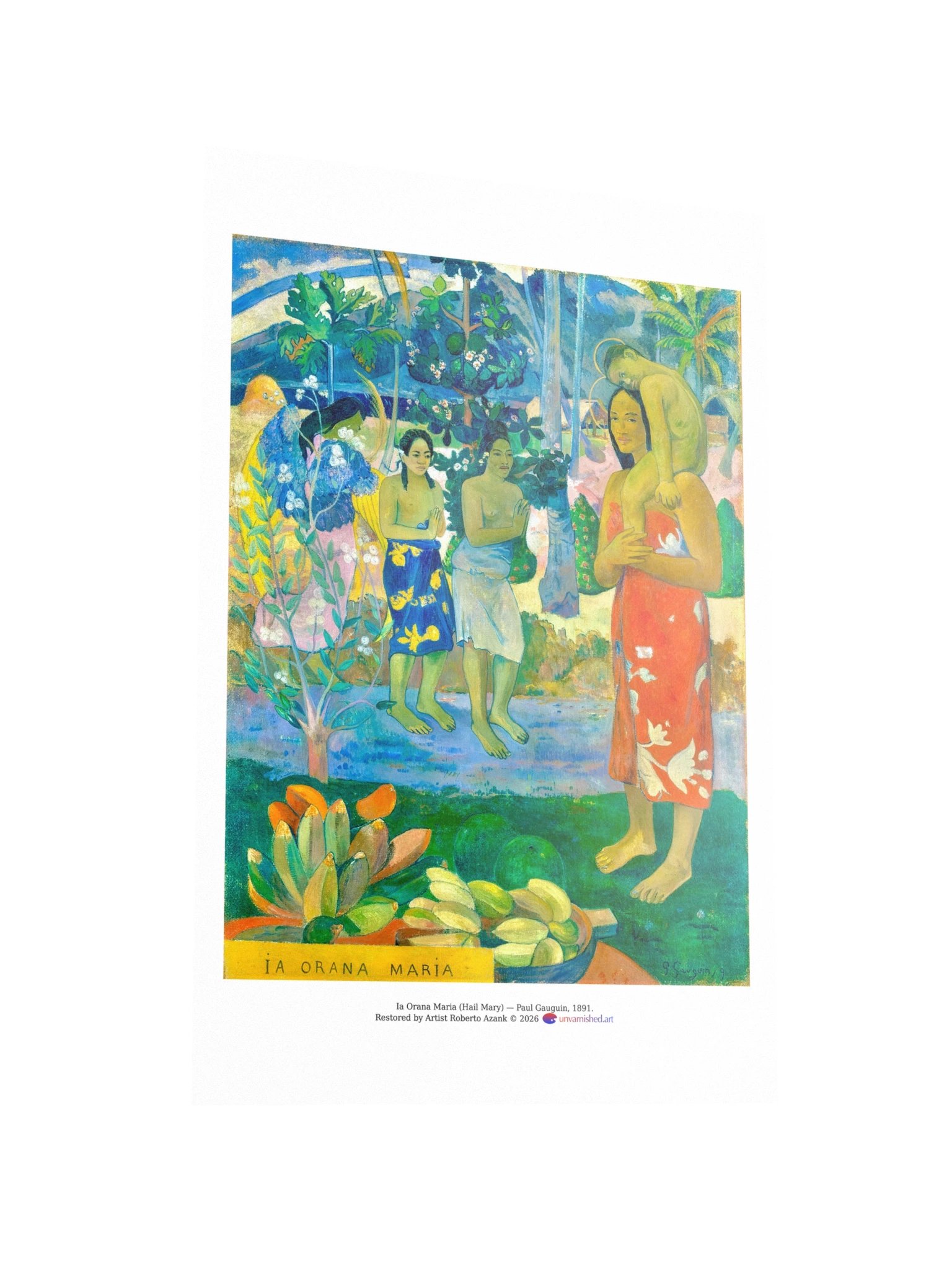 Ia Orana Maria (Hail Mary) — Large Poster product image (3)
