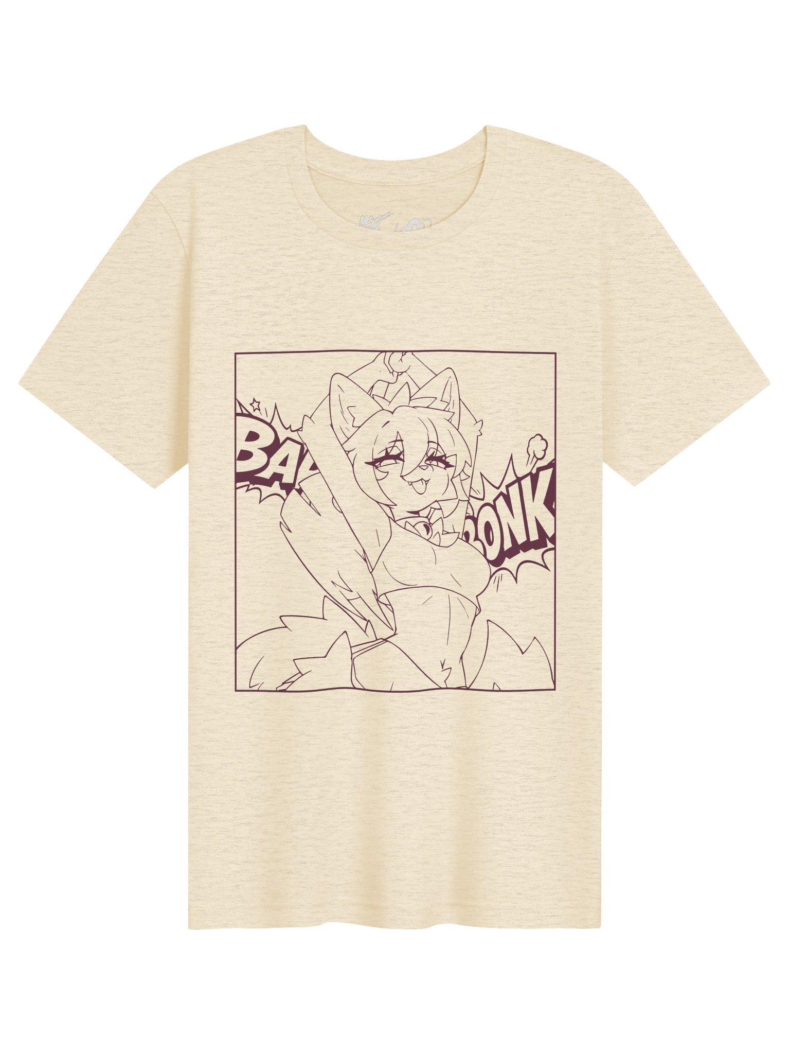 UP. DOWN. LEFT. RIGHT. | Shirt (SAND) product image (1)