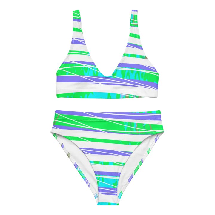 Ocean Breeze High-Waisted Bikini product image (1)