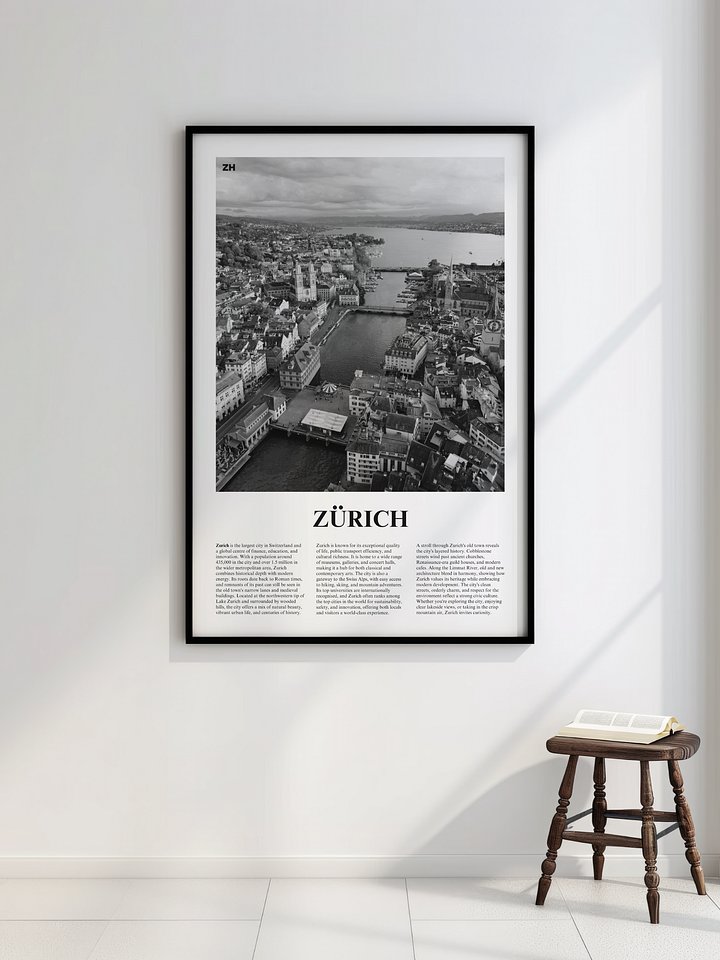 Zurich 02 Newspaper Poster product image (2)