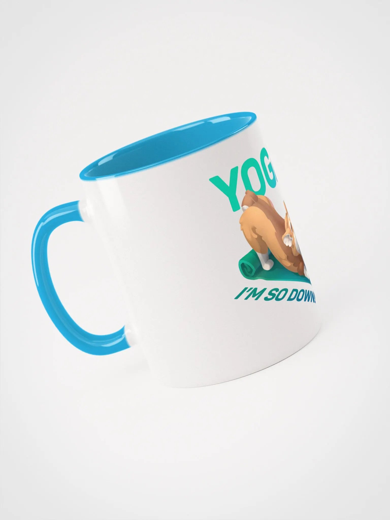 Yoga? I'm So Down! Ceramic Mug product image (3)