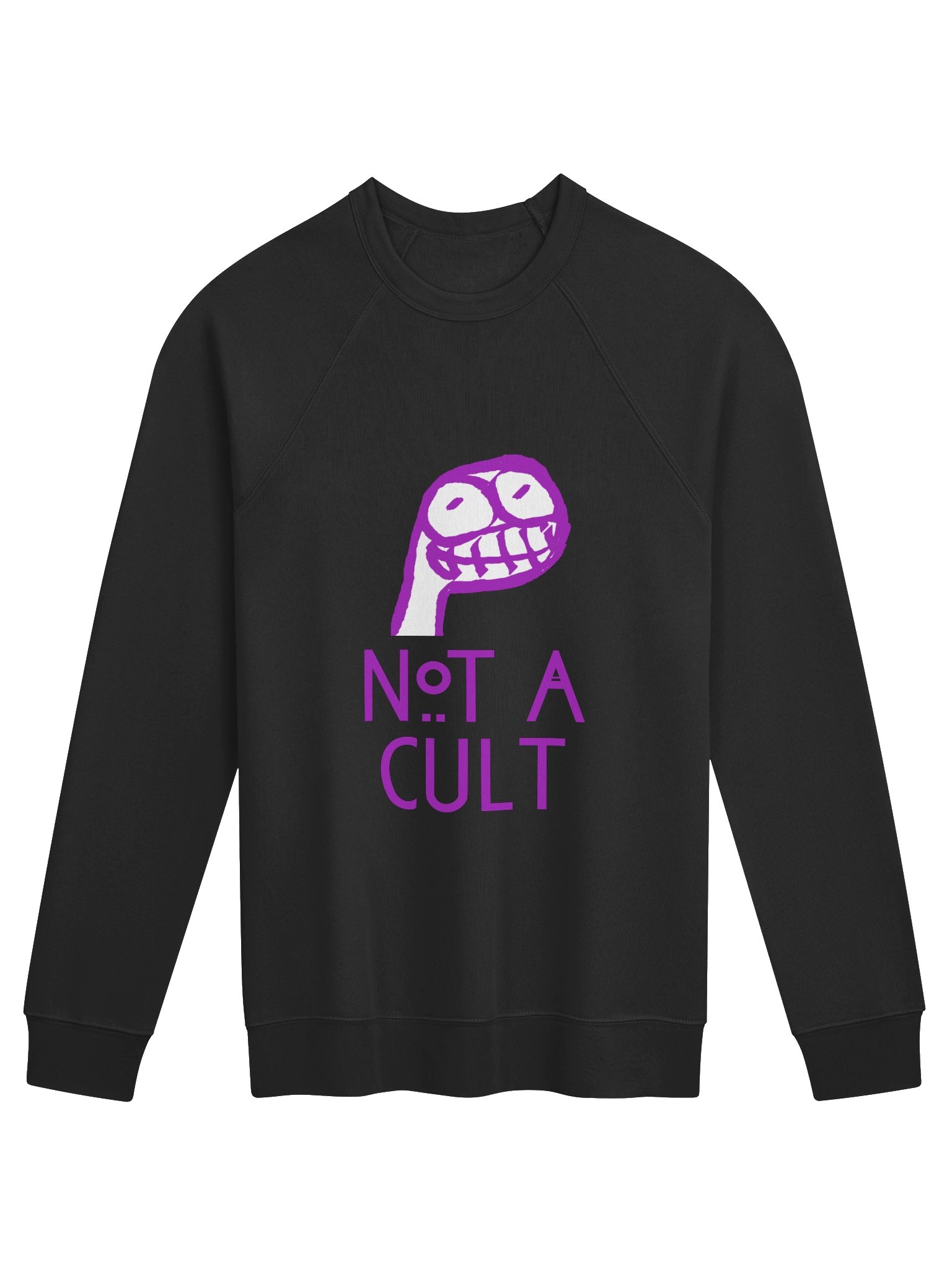 SIGNATURE Line Not a Cult Premium Sponge Fleece Raglan Sweatshirt product image (1)