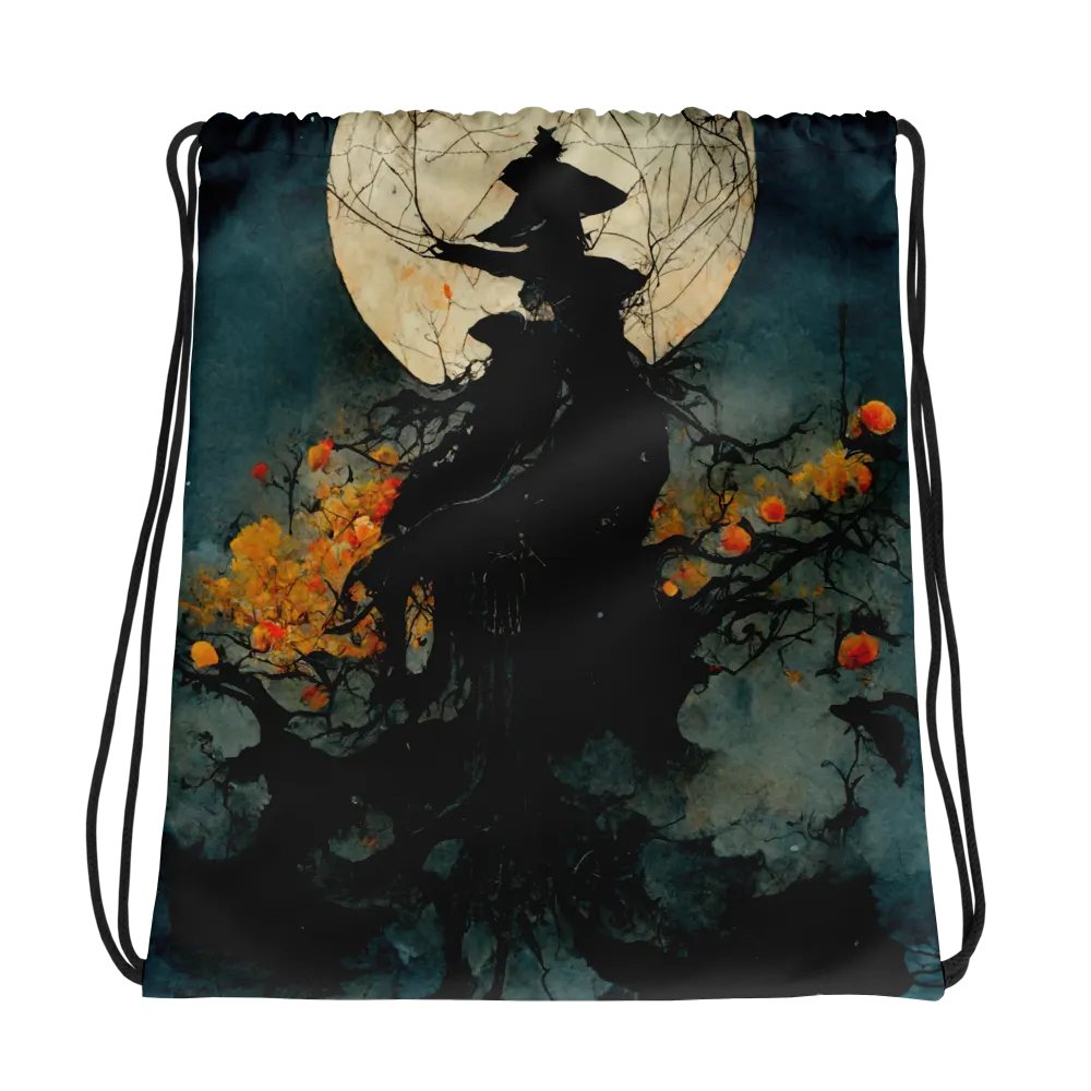 Moonlit Mystique Drawstring Bag product image (1)