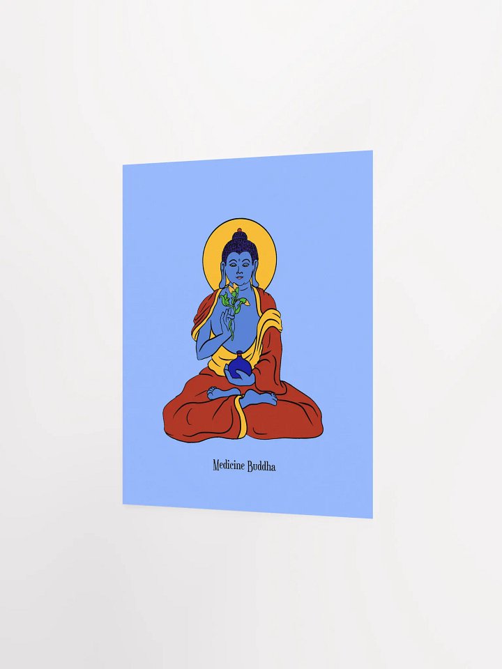 Medicine Buddha 8x10 Print product image (2)