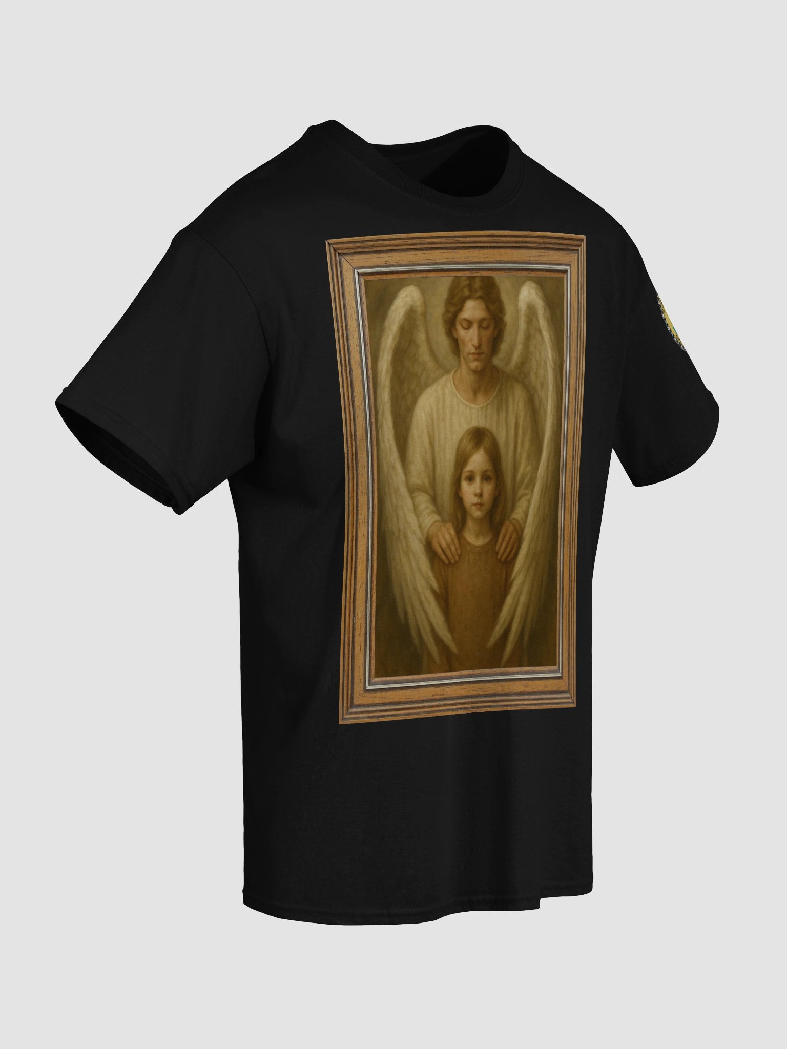 Angels Watch Over Them (Female) Gildan Heavyweight T-Shirt Colors (1) product image (4)