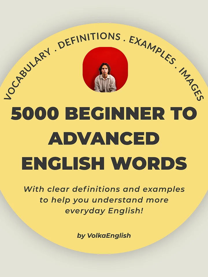 NEW! 5000 English Words Vocabulary Textbook Combo (985 Pages) product image (1)