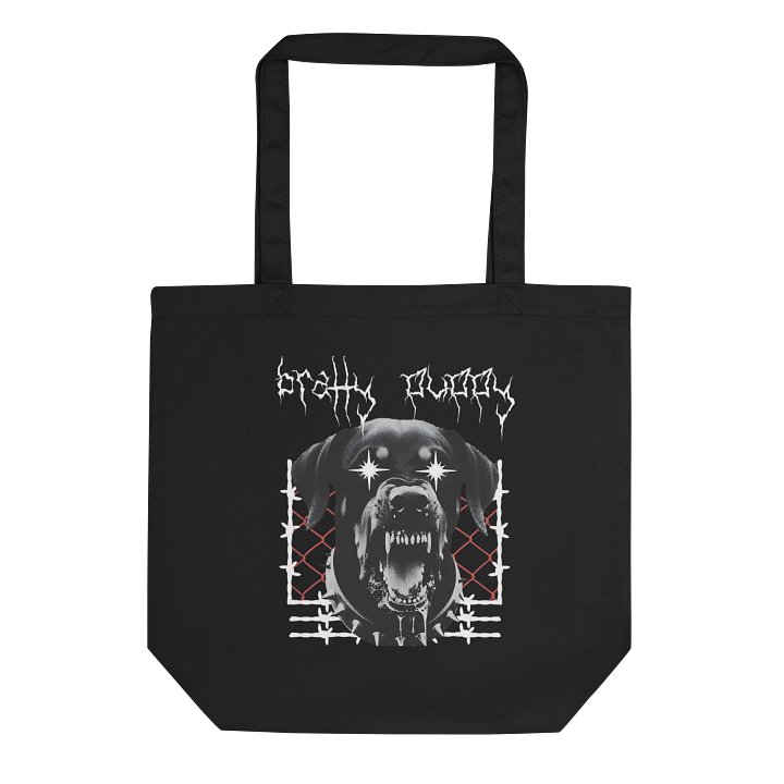 Bratty Puppy Organic Cotton Tote product image (1)