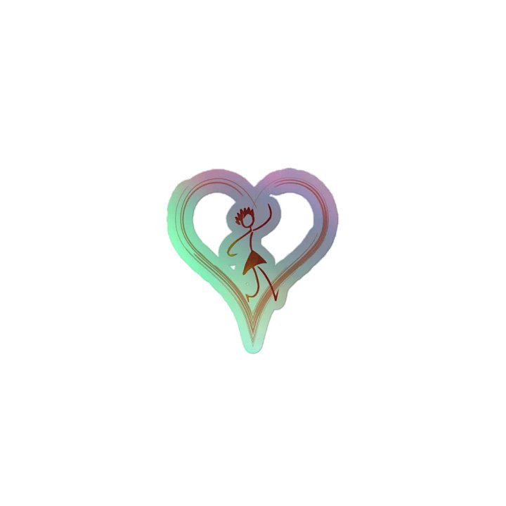 Dynamic Love Holographic Sticker Sheet product image (1)