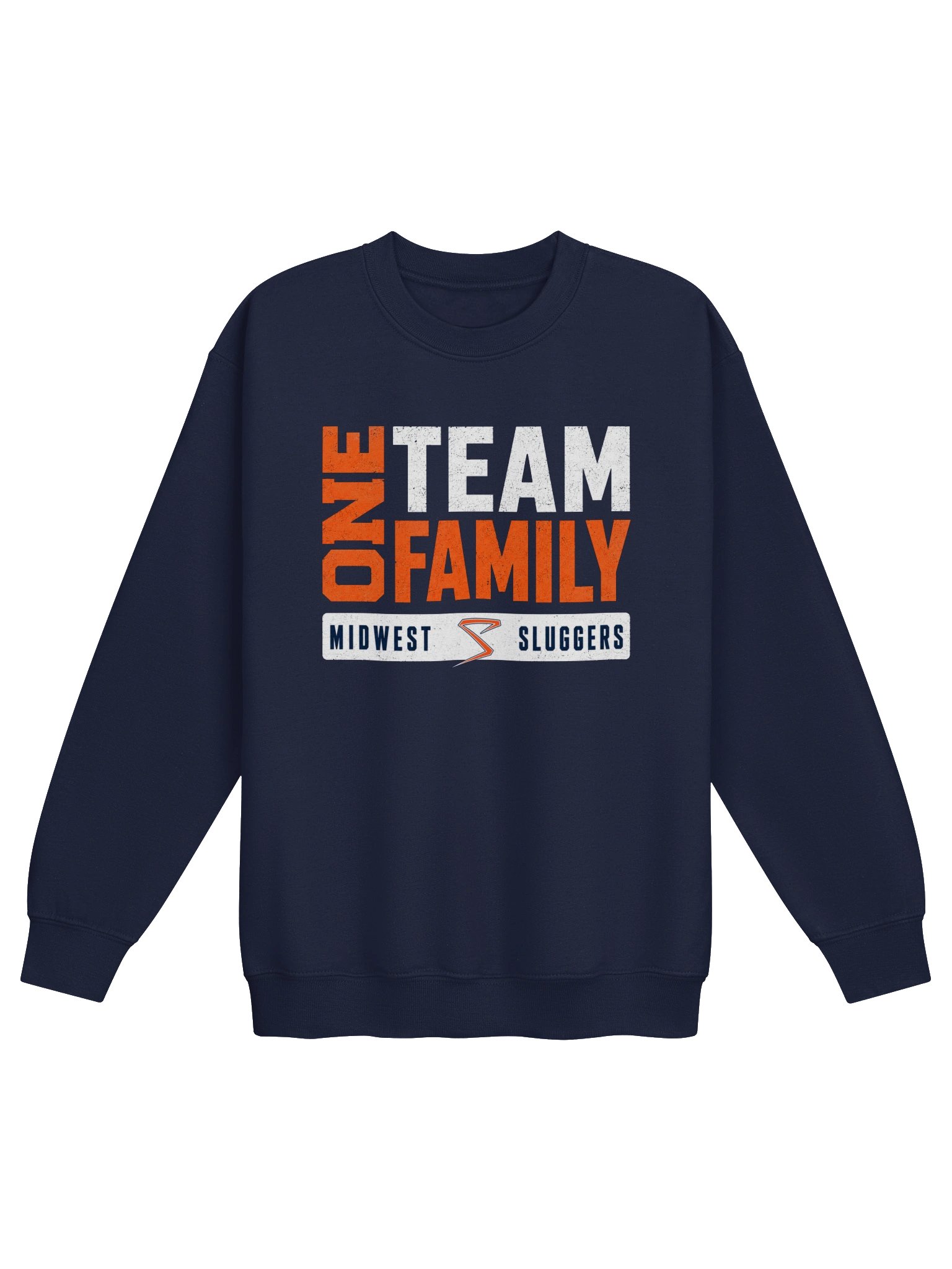 One Team One Family Youth Crewneck Sweatshirt product image (1)