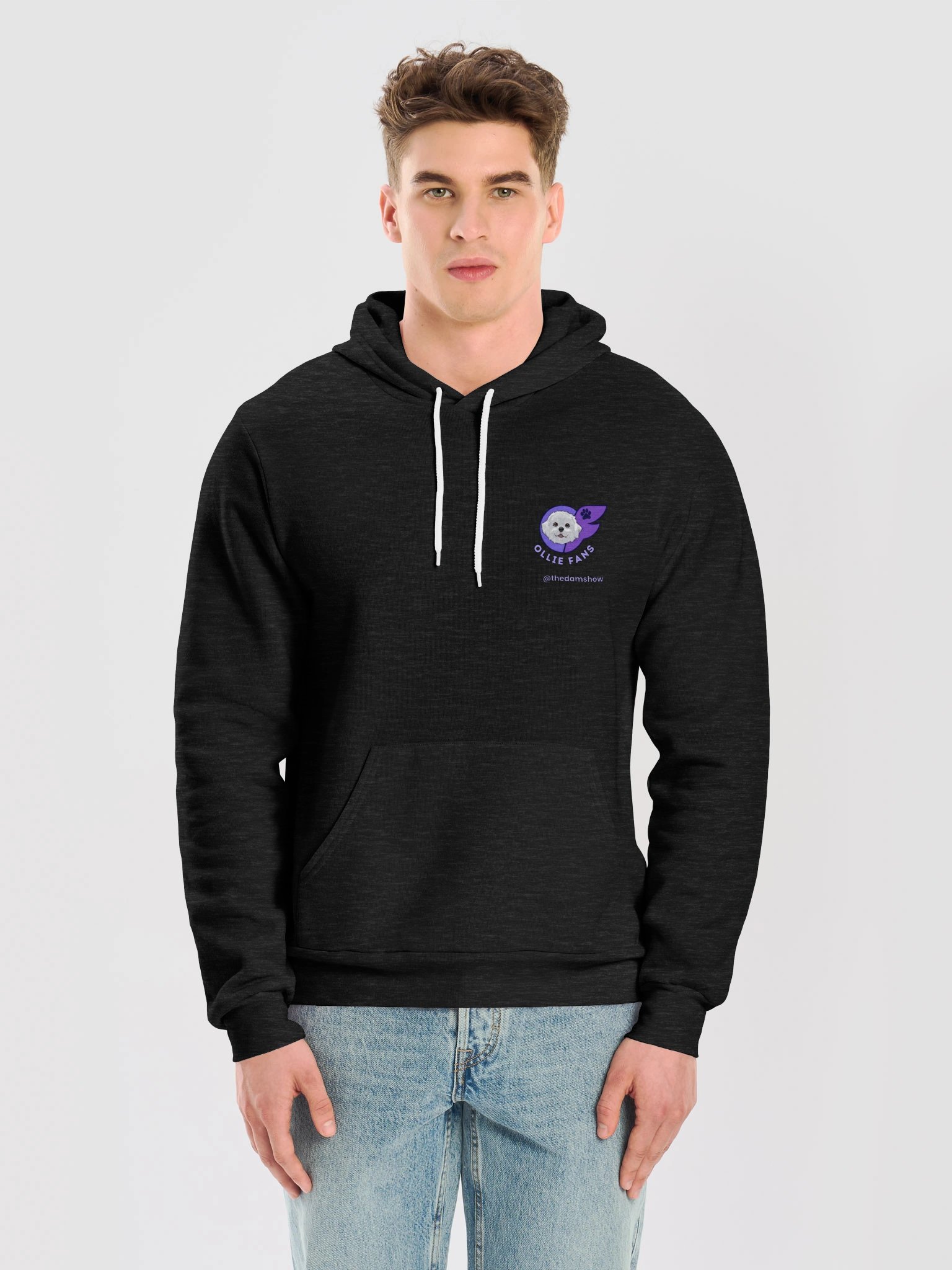 OllieFans Logo Hoodie | Left Chest Ollie Fan Club Hoodie product image (5)