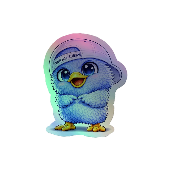 Kiiwi Chibi Holo Sticker product image (2)