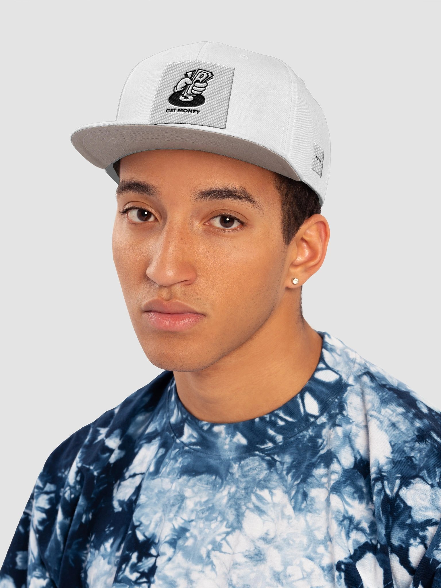 White Get Money Forever Snapback product image (6)