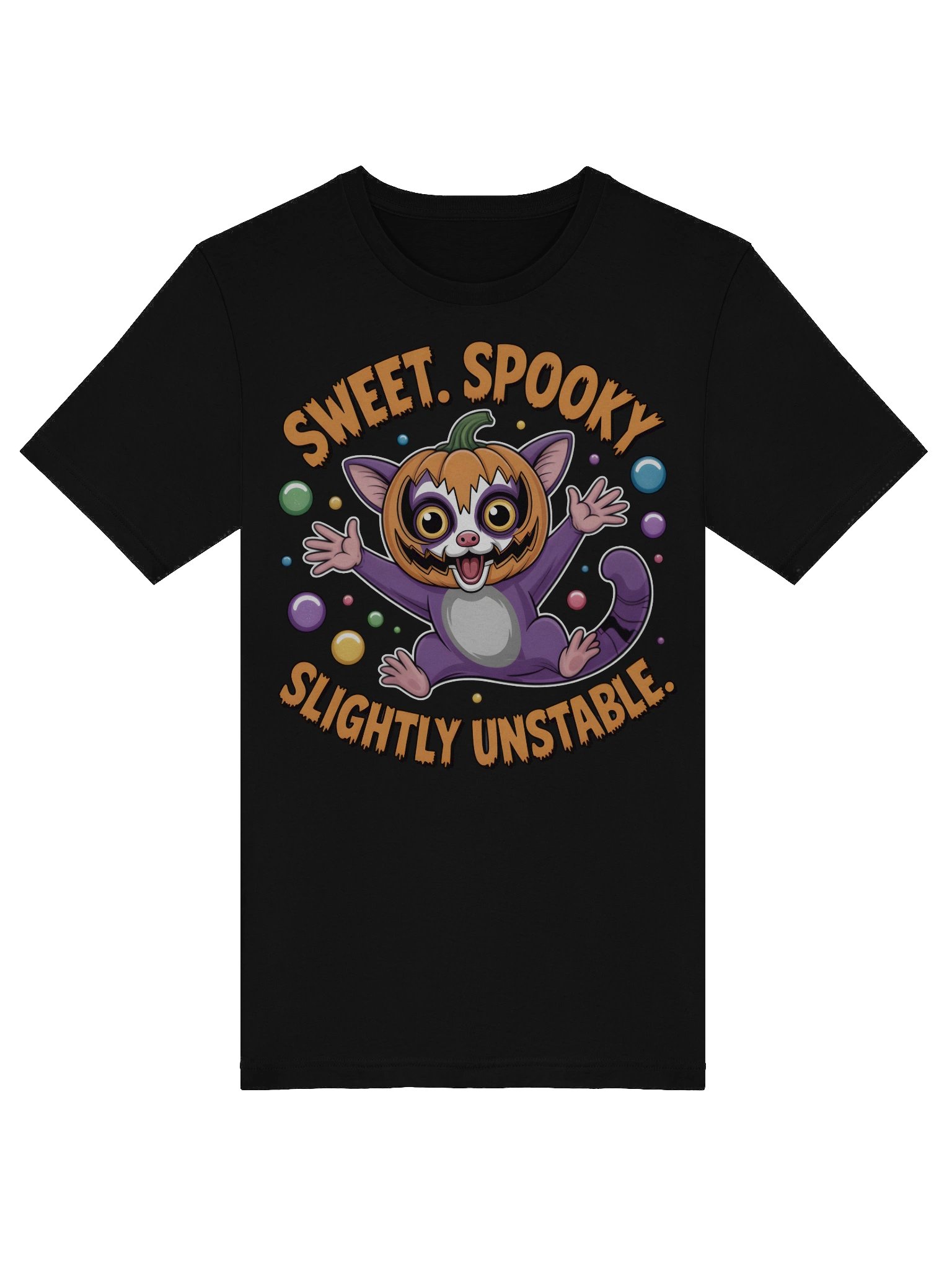 Spooky Lemur Pumpkin Patch T-Shirt product image (5)