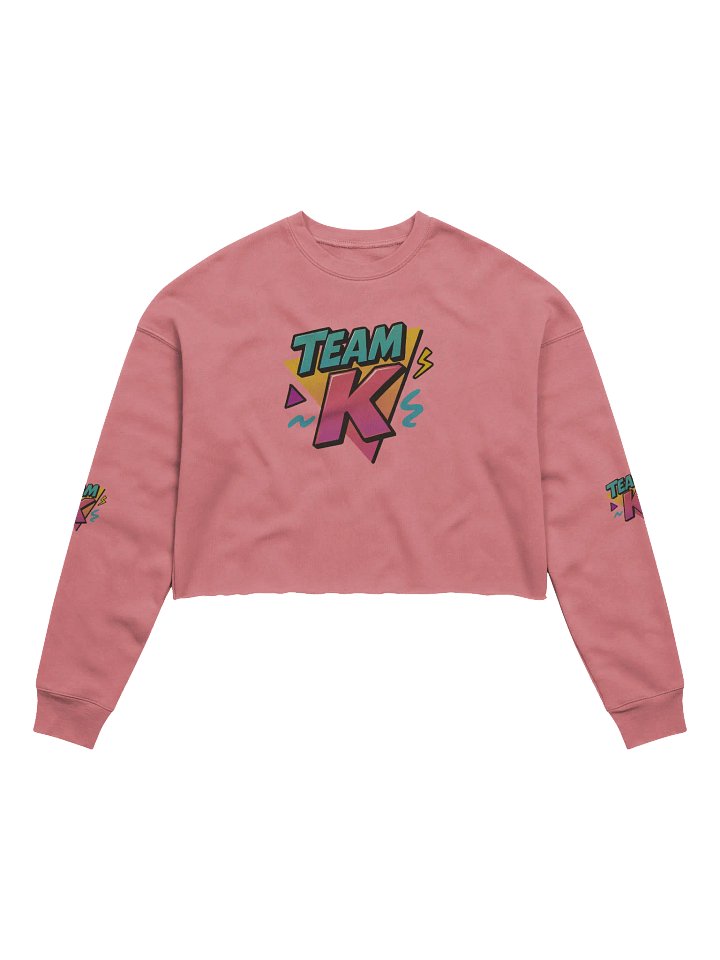 Team K 1990's Crop Sweatshirt product image (1)