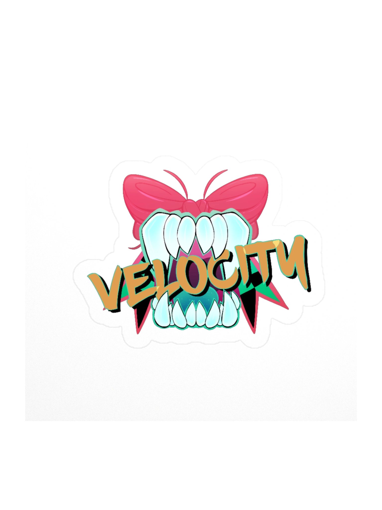"Velocity" Logo Sticker product image (2)
