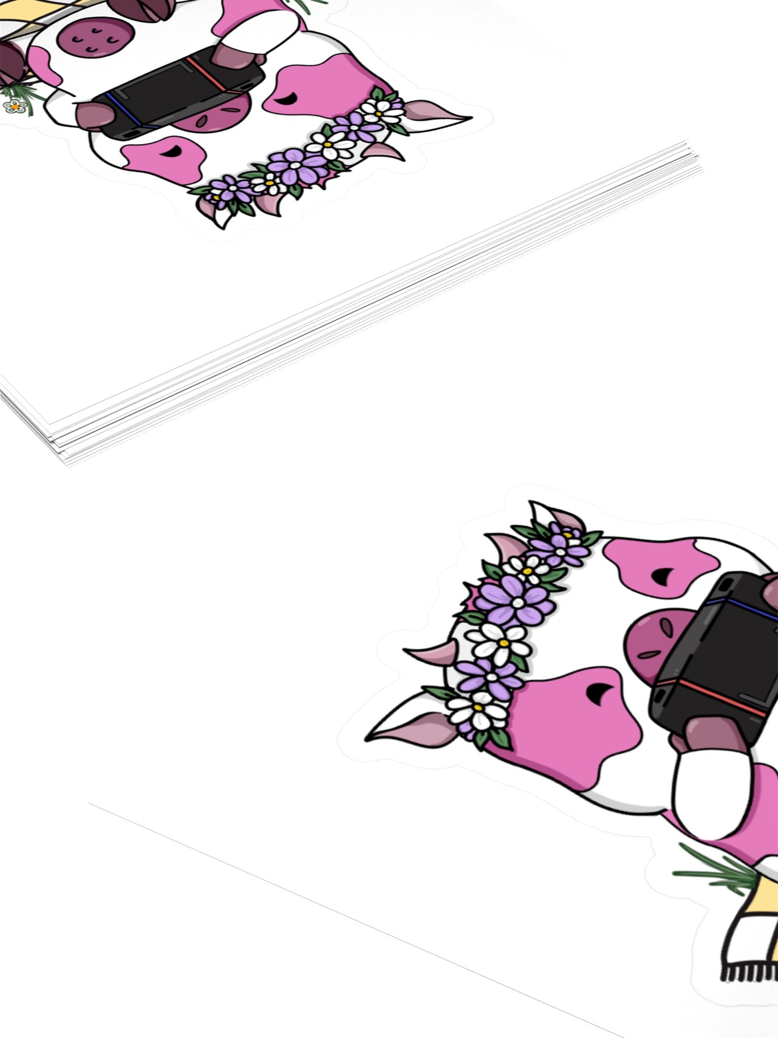 Comfy Cow 2.0 Sticker product image (4)