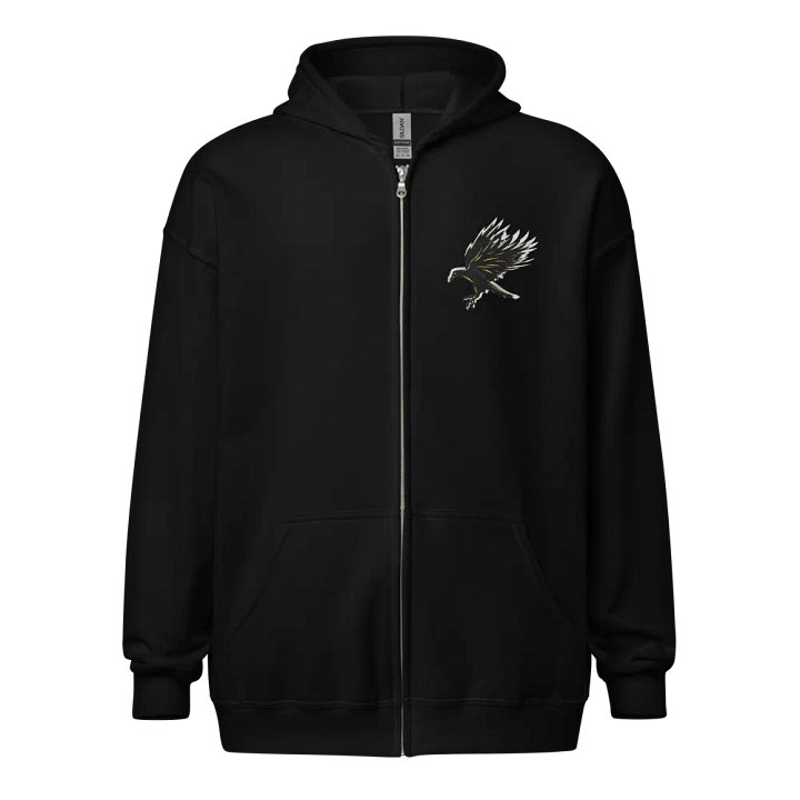 Embroidered Logo Zip up Hoodie product image (1)
