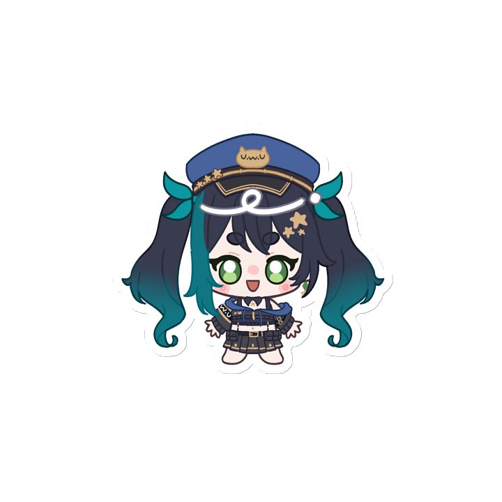 Sheriff Buki Die-Cut Magnet product image (2)