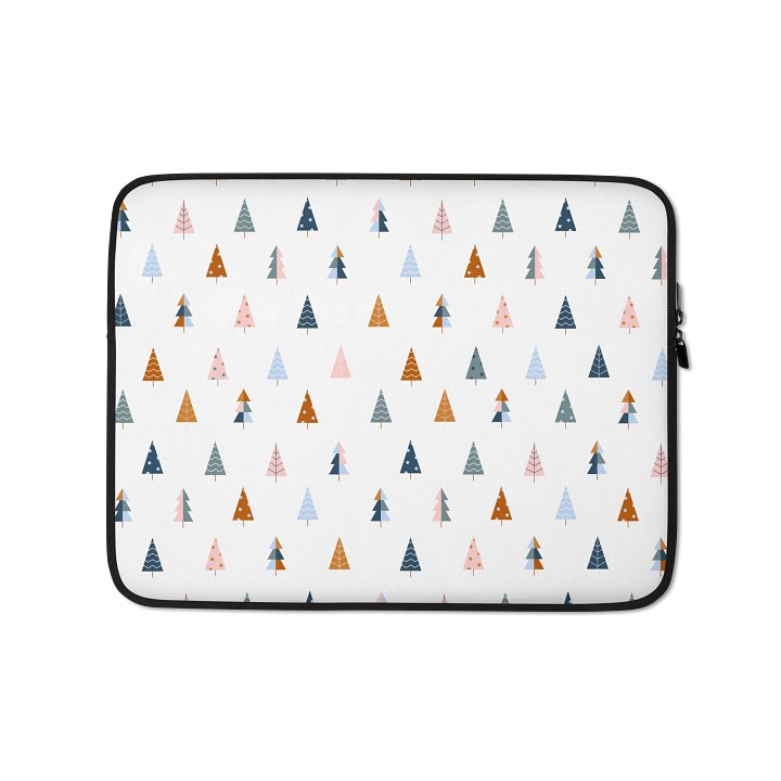 Festive Fir Laptop Sleeve product image (1)