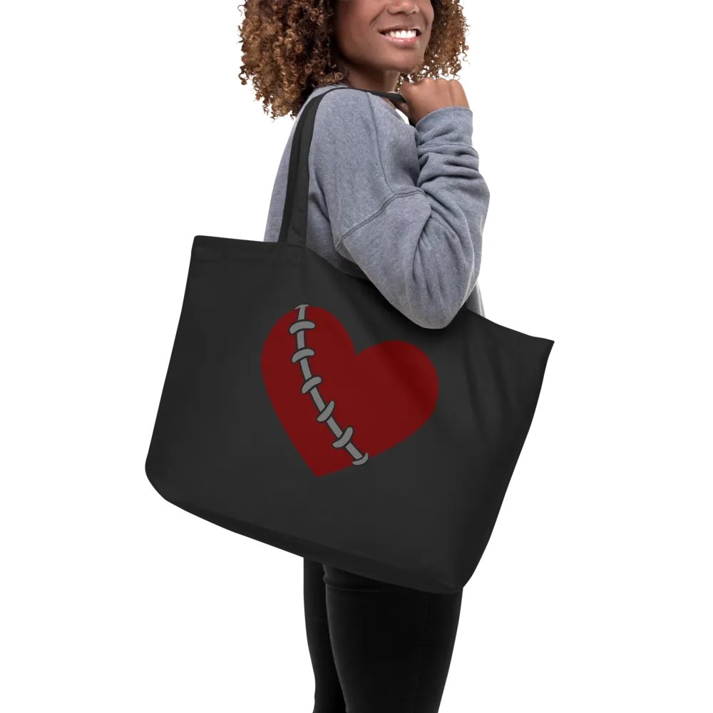 Stitched Heart Tote product image (9)